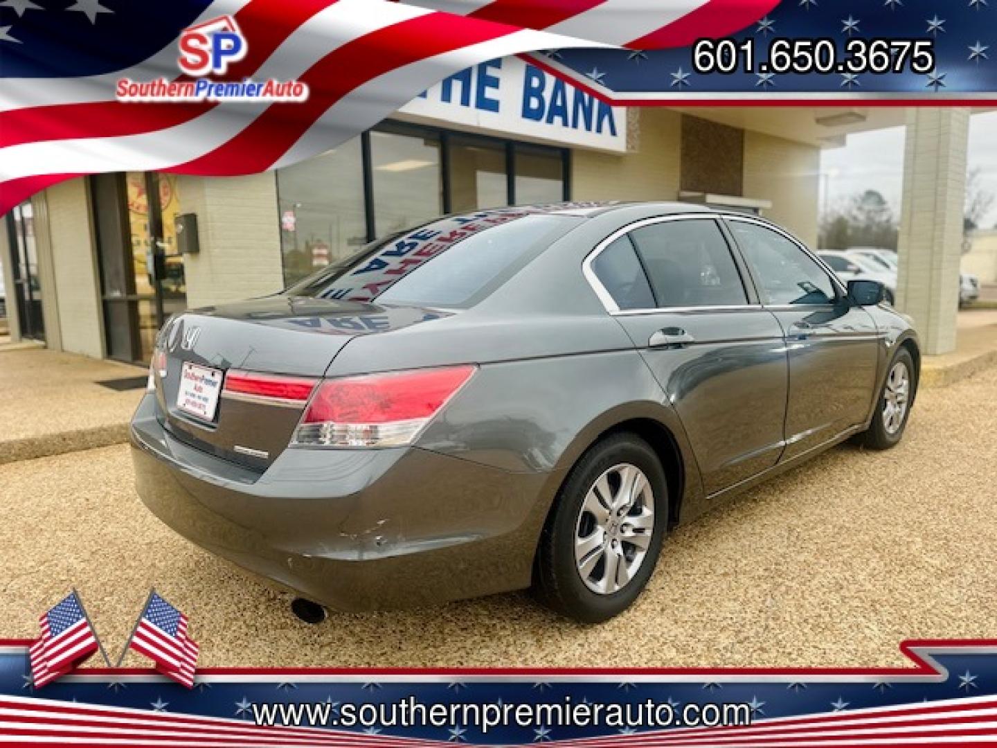 2012 GRAY HONDA ACCORD SE (1HGCP2F63CA) , located at 922 W. Beacon St., Philadelphia, MS, 39350, (601) 650-3675, 32.770447, -89.127151 - Photo#5